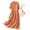 B55 Orange summer dresses for women Clearance Under $5, variant on Summer Xqxayjr Women Casual Vintage Cotton Linen Pleated Flowy Midi Dresses Under $10 Summer Short Sleeve Party Dresses Round Neck Holiday Work Dresses Mother Day Gifts