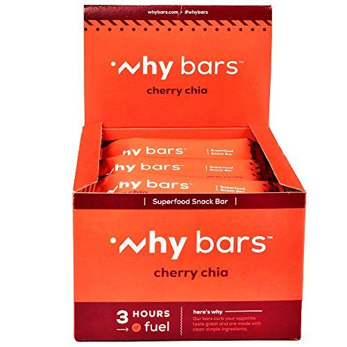 Why Bars Superfood Snack and Sports Nutrition Energy Bar with Organic