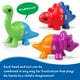 thumbnail image 5 of Juguetes de dinosaurios Montessori para niños pequeños Anzimo de 1 a 4 años con bolsa, 5 of 6