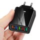 thumbnail image 2 of 5 puerto USB adaptador de cargador de teléfono móvil fuente de alimentación al aire libre para el hogar accesorio de cabeza, 2 of 9