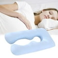 thumbnail image 2 of 1 por ciento Mujeres Funcionistas embarazadas Caja de almohada para dormir Caso de almohada de almohadilla del cuerpo en forma de U, 2 of 6
