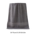 thumbnail image 3 of Toalla de baño grande de algodón multicolor 34 x 74 cm, extragrande, altamente absorbente, suave para baño, playa, ducha, gimnasio, 3 of 6