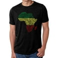 thumbnail image 1 of LA Pop Art Men's Premium Blend Word Art T-shirt - Countries in Africa, 1 of 2