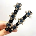 thumbnail image 4 of Pompotops Sparkling Crystal Stone Hair Clips for Women Girls Star Flower Rhinestone Chopped Hairpin Clip Hair Accessories, 4 of 5