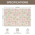 thumbnail image 3 of Placemat, Pioneer Flower Floral Print Pattern Place Mats Table Mat Set Of 2, PVC Washable Placemats for Party Kitchen Dining Decoration, 18x12 Inch, Fade Resistant, 3 of 6