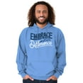 thumbnail image 5 of Embrace Differences Autism Awareness Hoodie Sweatshirt Women Men Brisco Brands M, 5 of 6