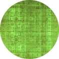 thumbnail image 1 of Ahgly Company Indoor Round Persian Green Traditional Area Rugs, 3' Round, 1 of 1