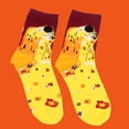 thumbnail image 3 of Calcetines Deportivos de para Mujer , Calcetines Casuales, Accesorio de Dibujo para Zapatillas de Deporte 4 Salvador Calcetines tobilleros de algodón unisex, 3 of 8