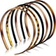 thumbnail image 1 of 6 Piezas Diademas de Plástico Flacas de Belleza con Dientes Diademas de Tacto Suave Diademas para el Cabello DIY Diademas para Mujeres, Hombres y Niñas, 6 Colores Rojo Verde, 1 of 5
