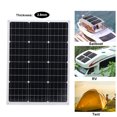 thumbnail image 3 of Labymos 18V 30W Flexible Monocrystalline Solar Panel Solar Battery Charge 12V Waterproof Solar Panel for, 3 of 5