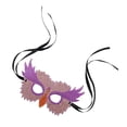 thumbnail image 4 of Monstrate Fiesta de disfraces Cubierta de ojos Pintura de diamante Animal Manual Maquillaje de diamantes de imitación Fiesta Cubierta de medio ojo, AA400, Búho AA400 5piezas Monstrate CBP173875, 4 of 6