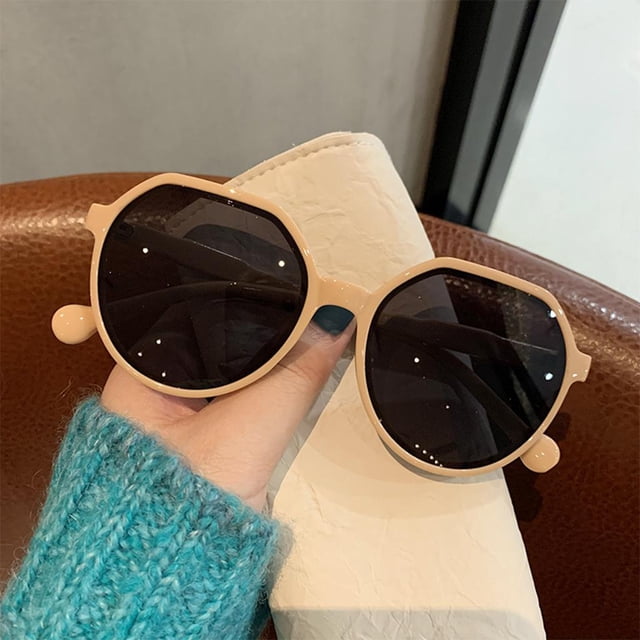 Gafas de sol retro Steampunk perfecl gris Rosa