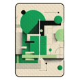 thumbnail image 3 of Colored Grid Geometry Outdoor Picnic Blanket, Foldable Waterproof Beach Mat, Portable Beach Blanket for Beach Camping, Hiking, Family Concerts, 3 of 8