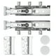 thumbnail image 2 of Clindly Suspensión del gabinete-Riel de suspensión del gabinete Armario Peso Colgante Ajustable Herrajes para Muebles, 2 of 5