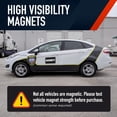 thumbnail image 2 of Rio Salto Security Magnet for Car Magnet Security Magnets for Vehicles Security Magnetic Signs for Vehicles Security Car Accessories Magnetic Signs Reflective Extra Large Patrol 2 12" x 8", 2 of 5