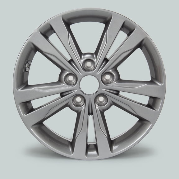 New 16 x 6.5 inch Alloy Replacement Wheel Rim 5-Lug for Hyundai Elantra 2016-2018