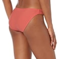 thumbnail image 2 of Body Glove Women's Standard Smoothies Flirty Surf Rider Solid Bikini Bottom Swimsuit, Sunset, X-Large, 2 of 3