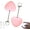Pink X2, variant on Love Wallet Tote Bag Touch Sensing Light, Rechargeable Purse Light, Heart-Shaped Handbag Touch Lamp Keychain