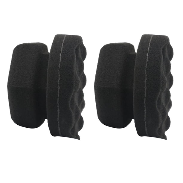 2 paquetes de herramientas de detalle de aplicador de revestimiento de llantas de agarre hexagonal para revestimiento de brillo de llantas Sharpla Almohadillas de pulido automático