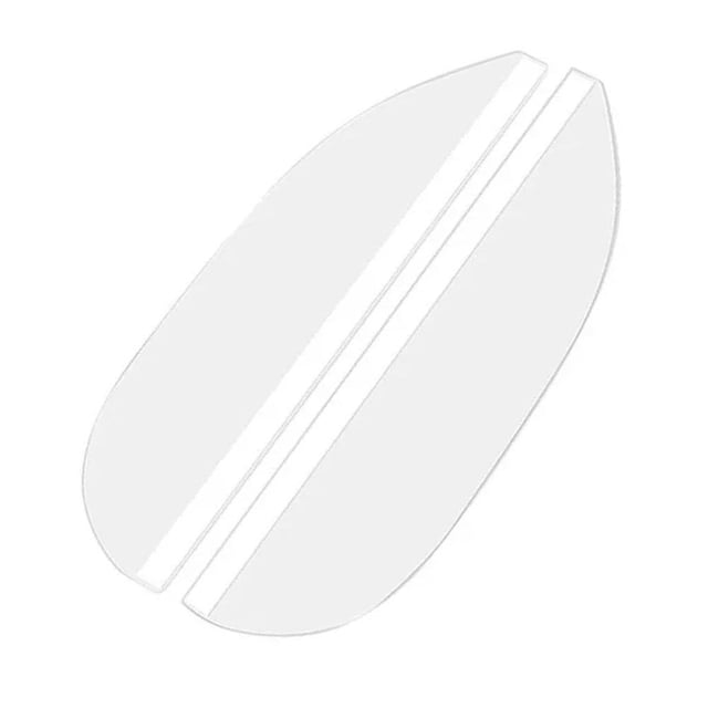 Ruifaya Espejo retrovisor para coche, espejo retrovisor con forma de ceja para lluvia, espejo retrovisor lateral para lluvia (