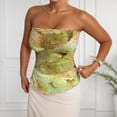 thumbnail image 2 of Landzoo One Stylish Tube Tops For Women Trendy Mesh Design Suitable For Casual Occasions Versatile And Stylish Tops For All Seasons Ideal For Pairing With Jeans Size Available Cozy Basic Tube Tops, 2 of 5