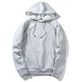 thumbnail image 1 of Gibobby Sudaderas con capucha para hombre Sudadera de manga larga con capucha para hombre Sudadera para adolescentes(Gris,XG), 1 of 3