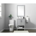 thumbnail image 2 of Elegant Kitchen and Bath 24 Inch SIngle Bathroom Vanity In Grey, 2 of 7