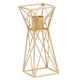 thumbnail image 2 of Candelabro de hierro, candelabros, decoración, adorno, centro de mesa, dorado 145 cm x 6 cm x 6 cm, 2 of 8