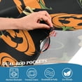 thumbnail image 4 of Coolnut Halloween Valance Curtains for Kitchen or Bathroom,Valances Window Treatment Rod Pocket Drape 54x18inch Light Filtering Living Room Bedroom Decor147, 4 of 6
