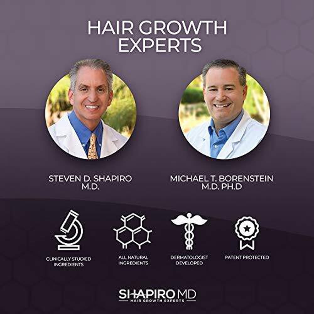 Buy Shapiro MD Hair Loss Shampoo, DHT Fighting Vegan Formula for