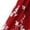 Red, variant on AURA Plus Size A Line Midi Dress High Waisted Pleated Summer Casual Vacation Dress Short Sleeve Square Neck XL 2XL 3XL 4XL
