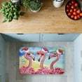 thumbnail image 4 of Stupell Industries Holiday Flamingo Girlfriends Printed Anti-Fatigue Floor Mat, design by Paul Brent, 30"x18", 4 of 9