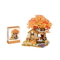thumbnail image 2 of Cherry Blossom Bonsai Tree House Building Set,Cherry Blossom Mini House Building Set,Gifts Ideas for Women, 2 of 4