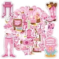 thumbnail image 3 of 35pcs-50pcs Western Stationery Stickers Cowboy Kids Stickers Pink Children Stickers for Laptops Suitcases Notebooks, 3 of 9
