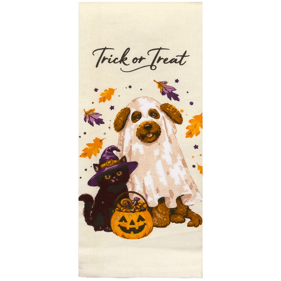 Trick or Treat Kitchen Towel