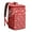 Red-3, variant on Boho Insulated Cooler Backpack 20L - Vintage Floral Tribal Folk Style Soft Cooler Bag, Leakproof Camping & Picnic Backpack with Long-Lasting Insulation, Holds 26 Cans for Beach & Outdoor