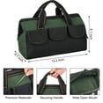 thumbnail image 3 of Paquete de 3 bolsas de herramientas Sanwuta a prueba de agua con fondo duro de 13 pulgadas, 3 of 6