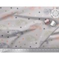 thumbnail image 2 of Soimoi Modal Satin Fabric Paisley & Jamdani Printed Fabric 1 Yard 42 Inch Wide, 2 of 2