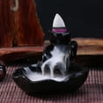 thumbnail image 1 of Lotus Ceramic Censer Smog Backflow Office Home Decor (Quemador de incienso-B), 1 of 7