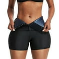 thumbnail image 2 of Sweat Shorts for Women - High Waisted Compression Trainer Slimming Leggings Pants Body Shaper, 2 of 8