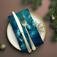 thumbnail image 3 of Bahomeck Napkins Set Of 4 Reusable Washable Square Fabric Dining Table Napkins Weddings Party Dinner Decor,18*18 Inch,Beautiful Blue Butterflies Flying In The Dark Night Sky, 3 of 3