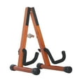 thumbnail image 2 of Bunblic Violin Display Stand Wood Instrument Rack Non Slip Portable Bracket Universal Storage Violin Holder Musical Instrument Stand Peach Wood, 2 of 8