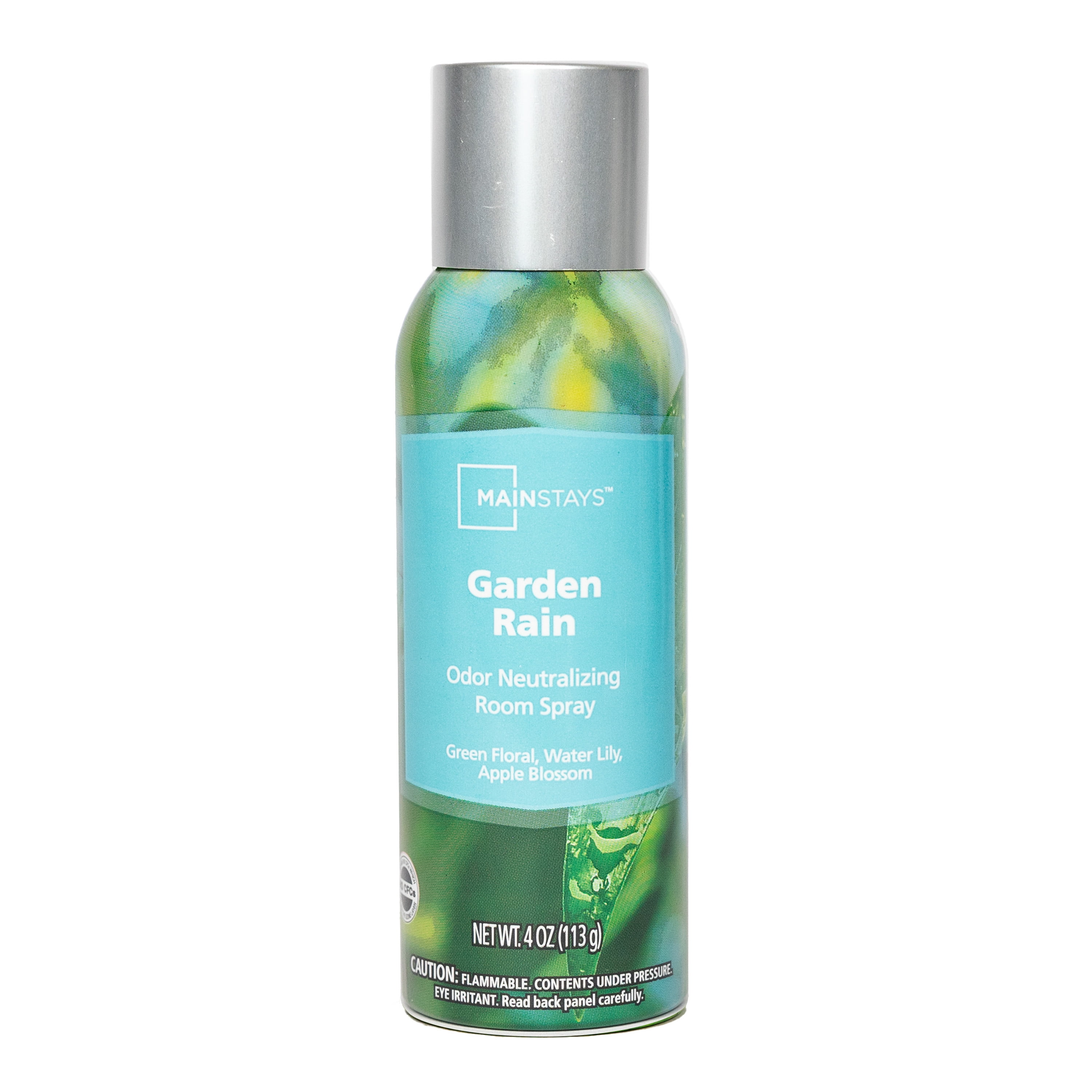 (4 pack) Mainstays Odor Neutralizing Room Spray, Garden Rain Air Freshner, 4 oz