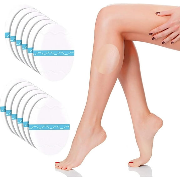 Chafe Protection Skin Tape,The Chub Rub Patch,Thigh Inner Anti Chafing Pads,Clear Body Friction Tape Patches Transparent-10pcs