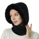 thumbnail image 2 of Mono con bufanda y estampado de cáñamo clásico de moda, gorro acolchado cálido y frío, gorro de lana para otoño e invierno, 2 of 5