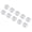 White, variant on 10Pcs Breathable Finger Sleeve Cots for Tips Elastic Finger Bandage Reusable Thumb Protectors for Kitchen and Handcrafts