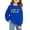 Blue, variant on Mercatoo Sweatshirts for Girls Boys First Day of School Fourth Grade Graphic Pullover Tops Tween Trendy Long Sleeve Shirt