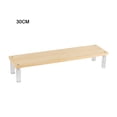 thumbnail image 2 of AFQH 1-5 Layers Wooden Ladder Rack Acrylic Multi-layer Ladder Display Rack, 2 of 8