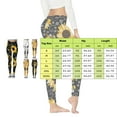 thumbnail image 3 of Rovga Women'S Leggings Soft Yoga Pants Casual Fashion Tight High Waist Sports Yoga Pants Bee Festival Printed Leggings, 3 of 4