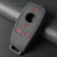 thumbnail image 5 of DON'T TOUCH MY KEY 2Pcs Car Key Fob Chain Case Cover Shell for Mercedes Benz C E S Class GLA GLB C63 AMG, 5 of 8